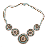 Beaded Circles Necklace