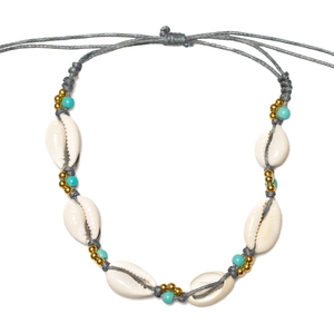 Shell & Bead Anklet