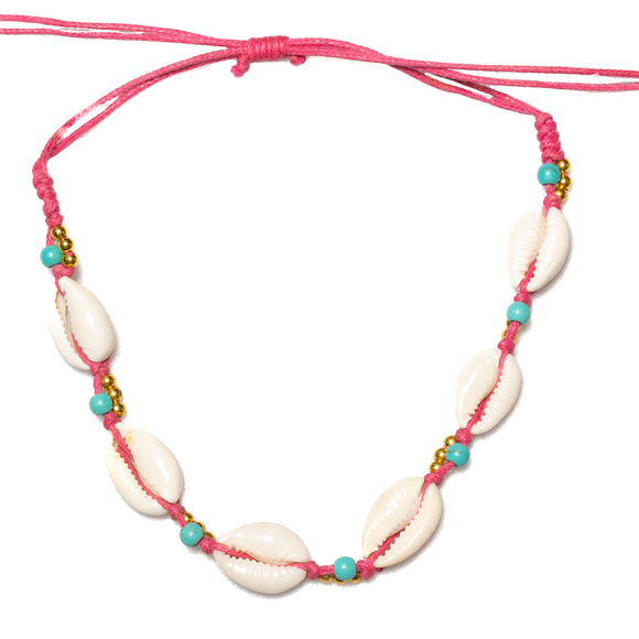 Shell & Bead Anklet