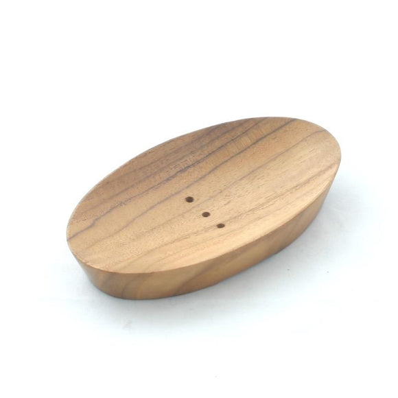 Oval Wooden Soap Dish
