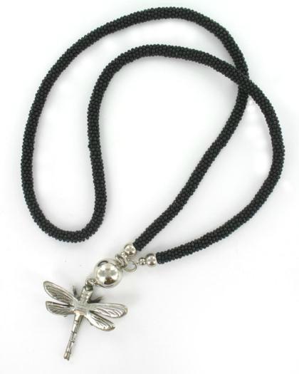 Long Dragonfly Necklace - Flamingo Boutique