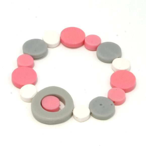 Resin Disc Bracelet