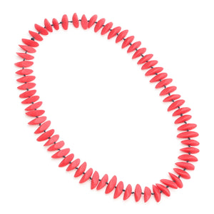 Resin Slice Bead Necklace - Flamingo Boutique