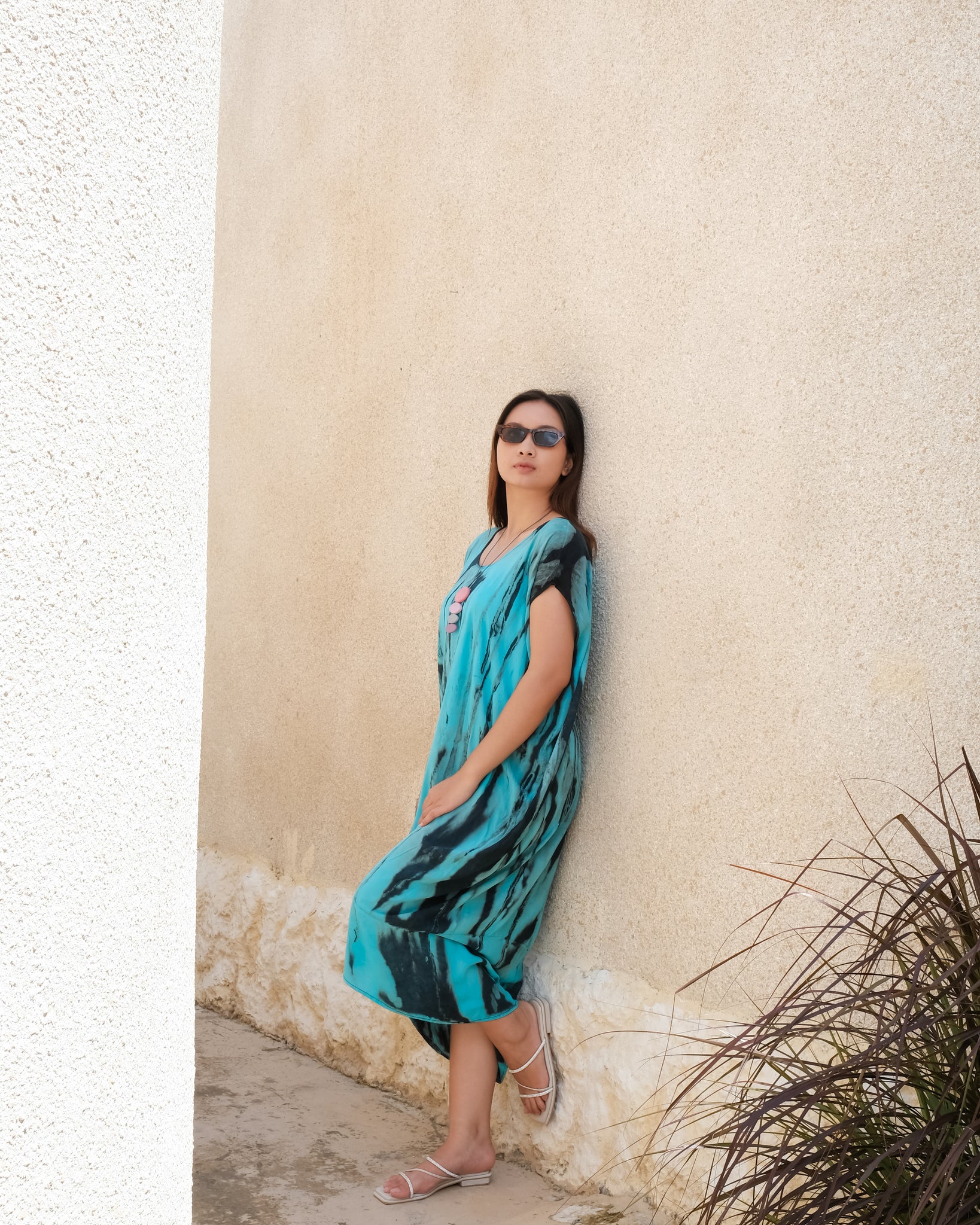 Breezy and Beautiful Daisy Hand Block Cotton Kaftan is the perfect pick for  effortless summer #ethicallymade Shop Now at…