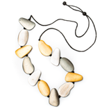 Wooden Pebble Necklace