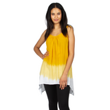 Yellow Ombre Tank Top