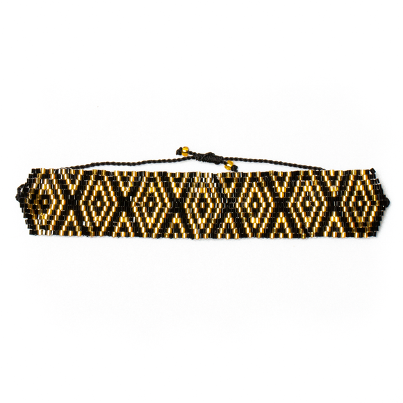 Beaded Aztec Style Bracelet