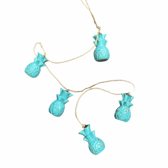 Hanging Wooden Pineapples