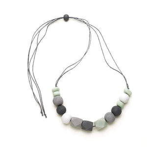Short Mixed Shape Resin Necklace