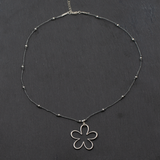 Open Flower Necklace