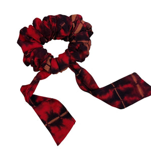 Tie Dye Scrunchie With Tail